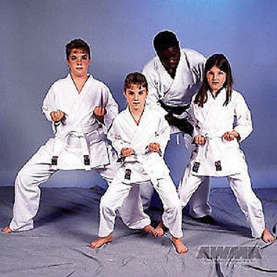 Proforce Student Karate Uniform Medium Weight Gi w/ White Belt Adult Child Size - Sedroc Sports