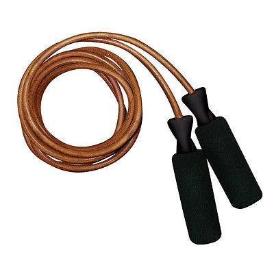 Contender Leather Speed Jump Rope with Foam Handles - Sedroc Sports