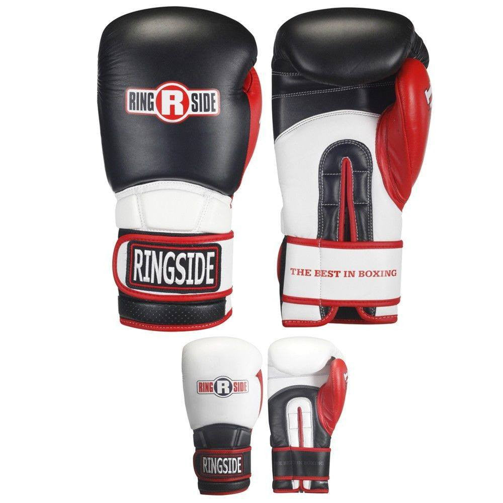 Ringside Boxing Pro Style IMF Tech Training Gloves Sparring Red Black 14 16  18