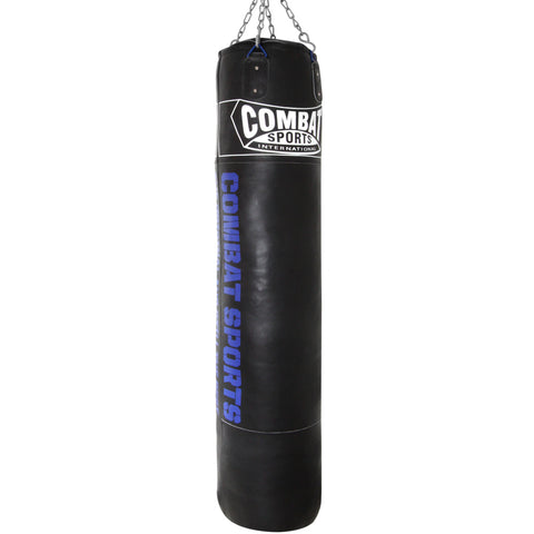 Combat Sports 100 lb. Leather Muay Thai Heavy Bag - Filled - Sedroc Sports