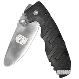Folding Lock Blade Training Knife Stainless Steel Practice Safety