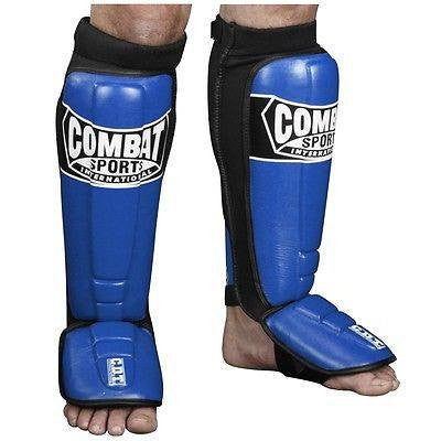 Field Hockey Shin Guards FORCE Color Blue Available Sizes Small Medium  Large With Shin Guard Straps