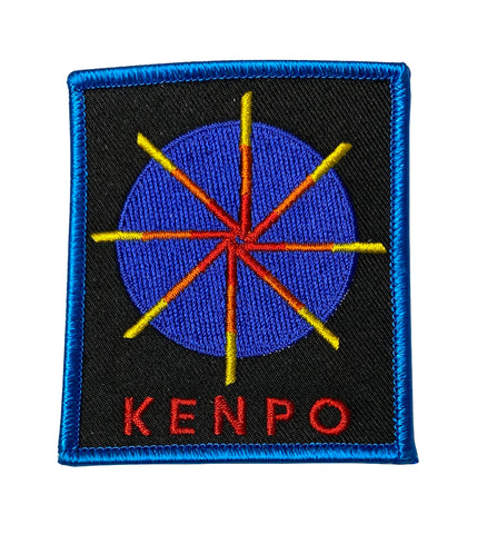 Kenpo Karate Patch for Uniforms Bags Hats Sew or Iron on