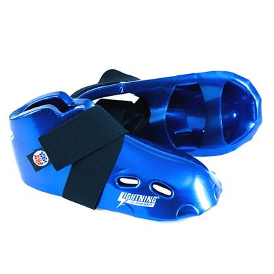 ProForce Lightning Kicks Sparring Shoes Footgear Karate - Blue - Sedroc Sports