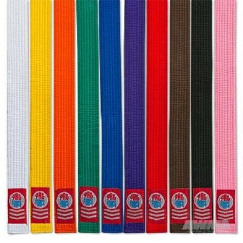 Junior Martial Arts Belt Levels Martial Arts Karate Taekwondo Color