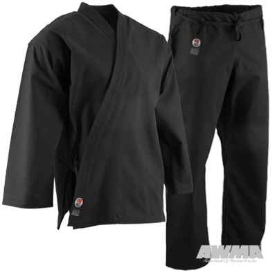 ProForce 12 oz. Karate Uniform Gi - 100% Cotton - Black - Sedroc Sports