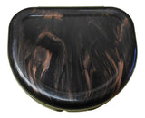 ProForce Marble Design Mouthguard Case - Black/Brown - Sedroc Sports