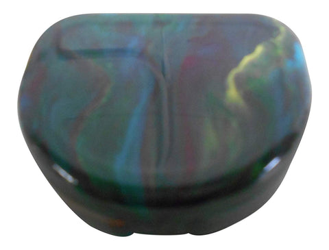 ProForce Marble Design Mouthguard Case - Green/Maroon - Sedroc Sports