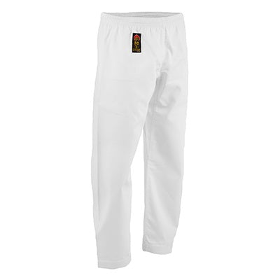 ProForce Gladiator 6 oz. Karate Pants - White - Sedroc Sports