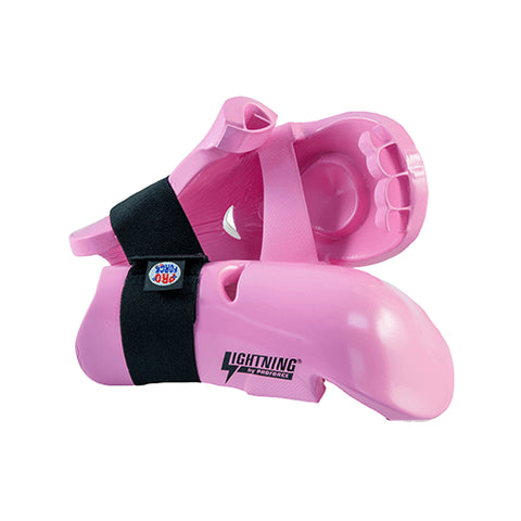 ProForce Lightning Karate Sparring Gloves Punches Kids Youth and Adult - Pink - Sedroc Sports