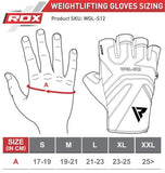 RDX S12 Weightlifting Gym Gloves - Tan - Sedroc Sports
