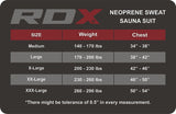 RDX Weight Sweat Suana Suit - Sedroc Sports