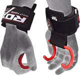 RDX Weightlifting Anchor Gym Hook Straps - Red - Sedroc Sports