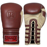 Ringside Heritage Sparring Gloves Lace Up Boxing Kickboxing Muay Thai Training - Sedroc Sports