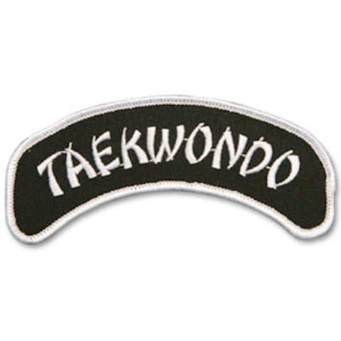 Taekwondo Sew On Patch for Uniforms Bags Hats Jackets Backpacks Clothing TKD - Sedroc Sports