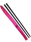 Foam Padded Training Bo Staff with Free Armory Carry Bag Case - Pink - Sedroc Sports