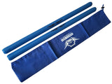Foam Escrima Training Sticks with Free Blue Armory Carry Bag Case - Pair - Sedroc Sports