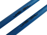 Blue Foam Escrima Training Sticks with Free Black Armory Carry Bag Case - Pair - Sedroc Sports