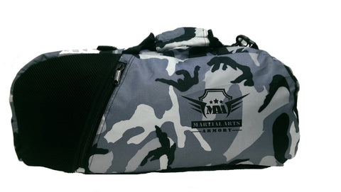 Martial Arts Armory Gym Bag Backpack - Camo - Sedroc Sports