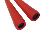 Set of 4 Red Foam Practice Escrima Fighting Sticks Padded Training Arnis Kali - Sedroc Sports
