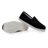 Sedroc Kung Fu/Tai Chi Shoes White Cotton Sole Canvas Slippers for Men and Women