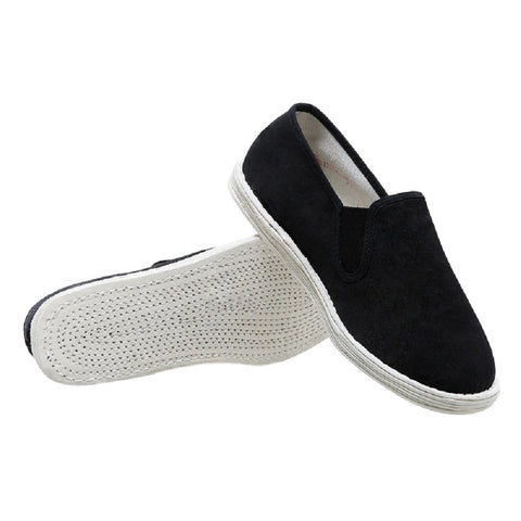 Kung Fu/Tai Chi Shoes Cotton White Sole Slip on Canvas Wushu
