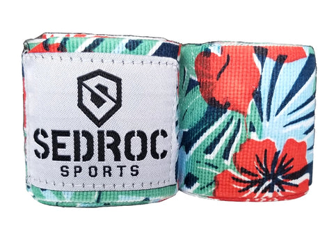 Sedroc Boxing Mexican Style Hand Wraps - 180" - Hawaiian - Sedroc Sports