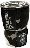 Sedroc Sports Weight Lifting Knee Wraps - Gray Camo - Sedroc Sports