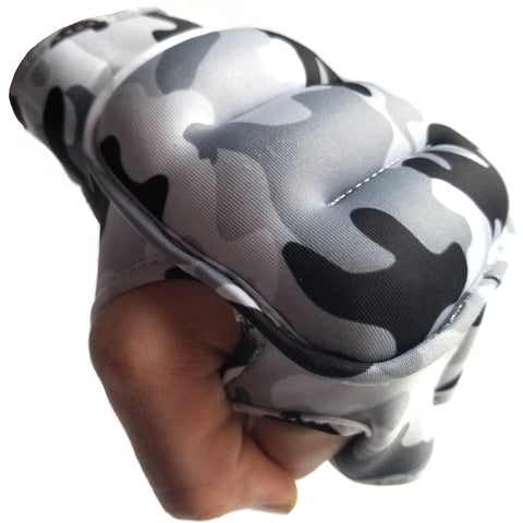 Sedroc Sports Weighted Gloves - Gray Camo - Sedroc Sports