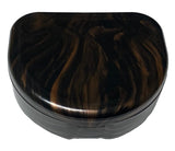 Sedroc Marble Mouthguard Case with Snap Lid